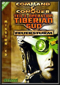 Command & Conquer Mission-CD: Feuersturm GameBox